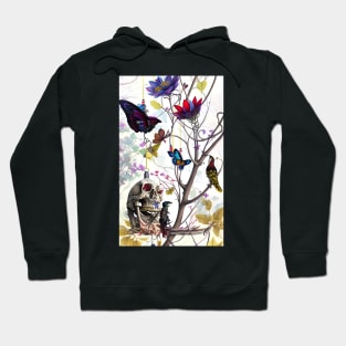 Things in Trees Series 2 Birds and Butterflies in the Tree Hoodie